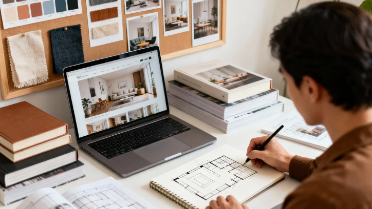 Cara Belajar Desain Interior Secara Otodidak